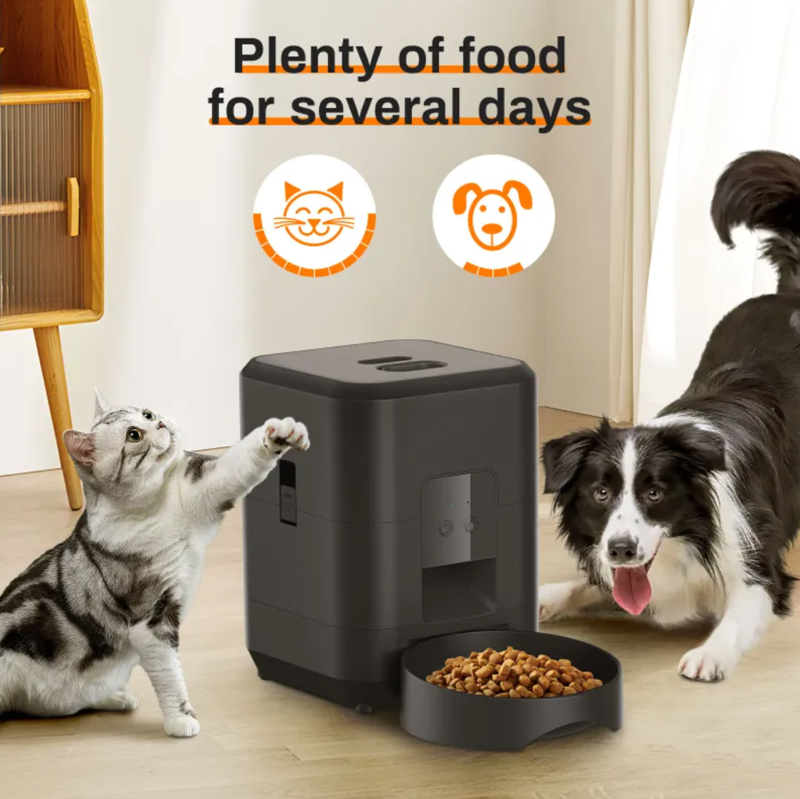 PawFlow™ Automatic Pet Feeder